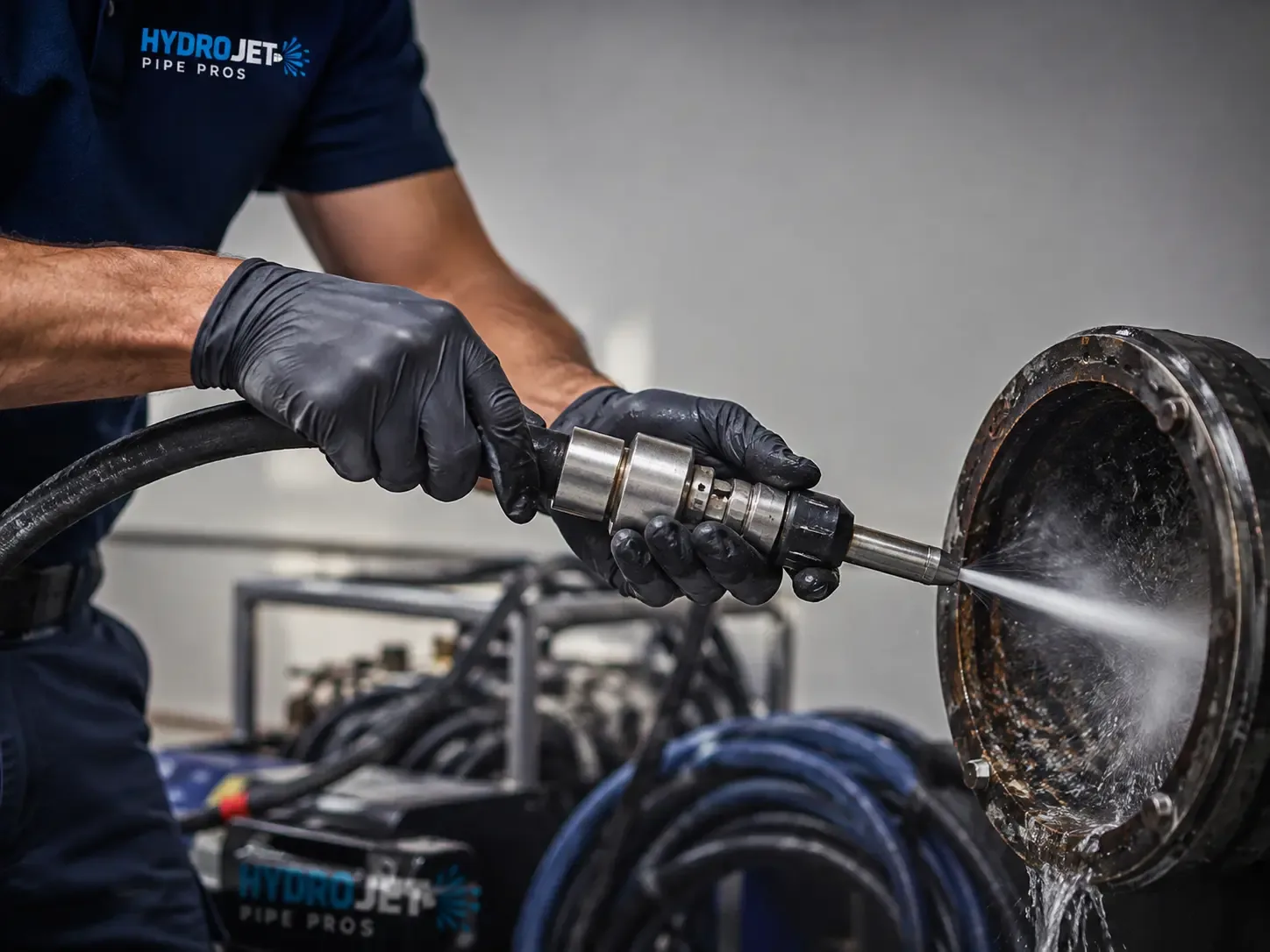 Hydro Jet Pipe Descaling in Illinois